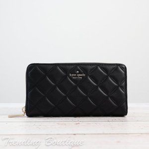 NWT Kate Spade Natalia Quilted Leather Wallet